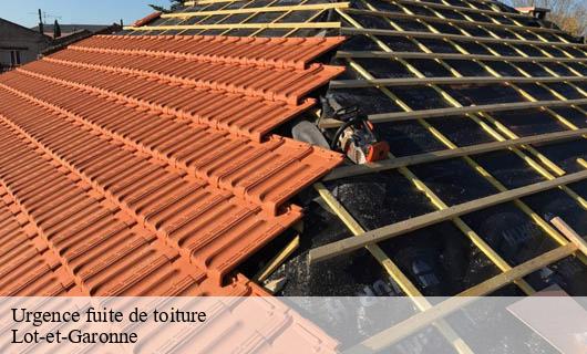 Urgence fuite de toiture