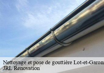 Nettoyage et pose de gouttière