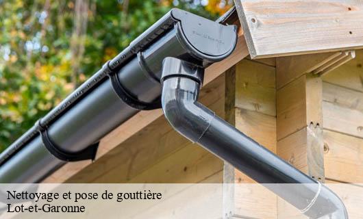 Nettoyage et pose de gouttière