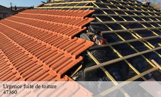 Urgence fuite de toiture