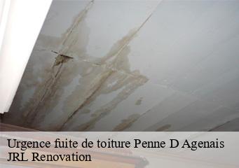 Urgence fuite de toiture
