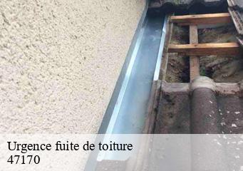 Urgence fuite de toiture