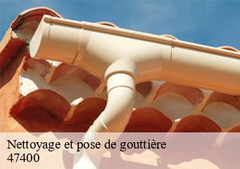 Nettoyage et pose de gouttière