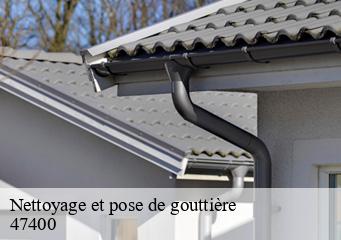 Nettoyage et pose de gouttière