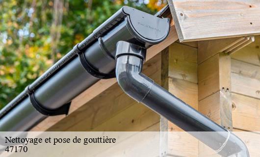 Nettoyage et pose de gouttière