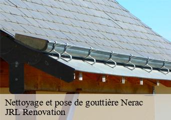 Nettoyage et pose de gouttière