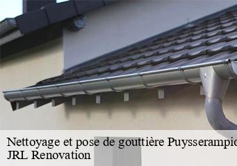 Nettoyage et pose de gouttière