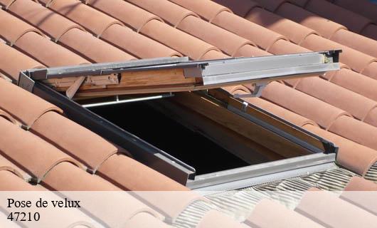 Pose de velux