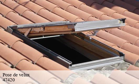 Pose de velux