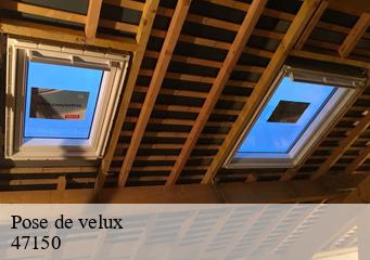 Pose de velux